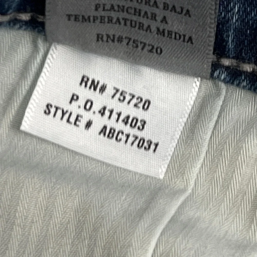 BKE Seth Jeans Mens 38x34 Blue Medium Wash Relaxed Straight Leg Denim Stretch
